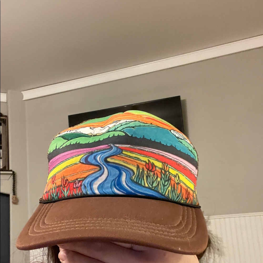 Flow Factory NW Landscape Art Hat